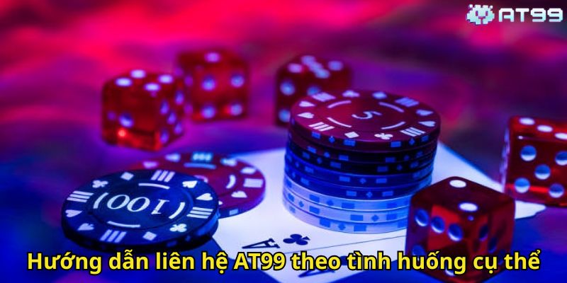 Hướng dẫn liên hệ AT99 theo tình huống cụ thể